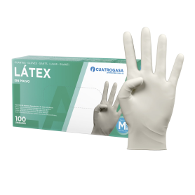 GUANTES LATEX SIN POLVO SIGAL 100 UDS