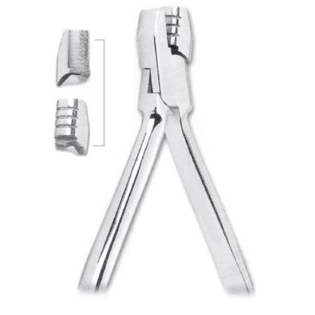 ALICATE  DE LA ROSA PARA DOBLAR CON RANURAS 13 CM G.S