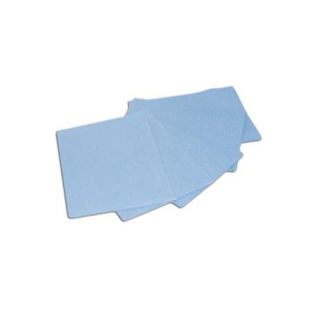 BABEROS SERVILLETAS 500UDS 2 PAPEL+1PLAST. 33 X 48 CM