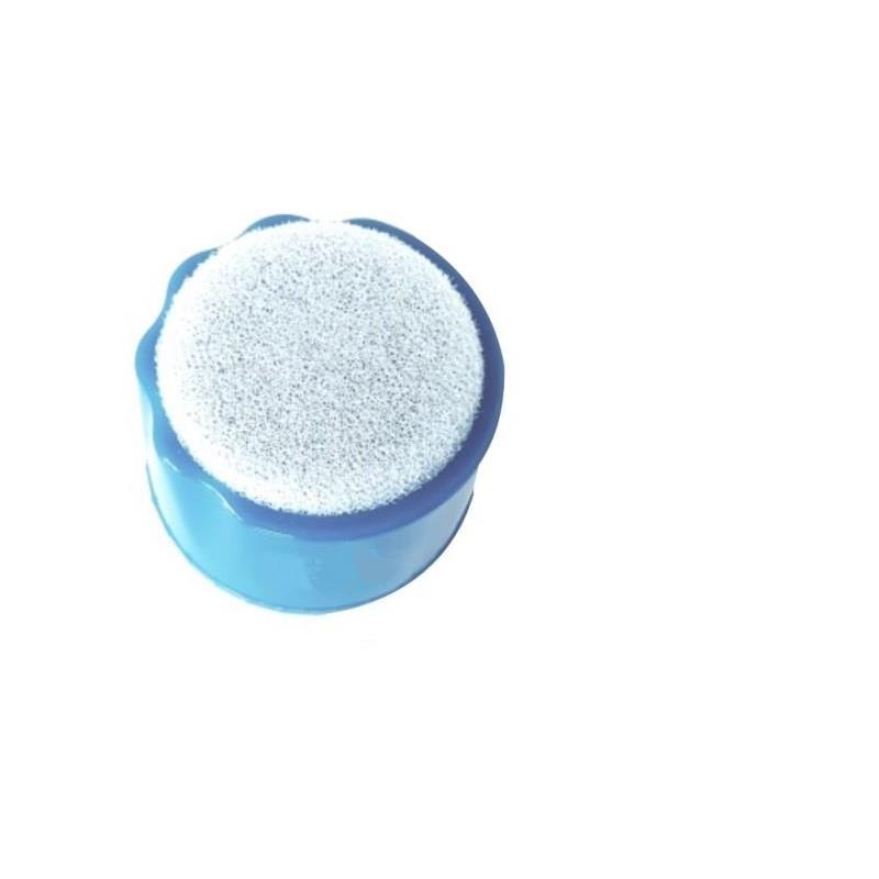 CAJA TIPO CLEAN STAND REDONDA AZUL