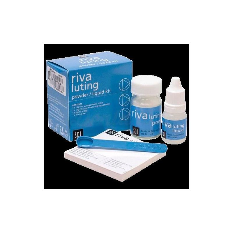 CEMENTO DEF. IONOMERO V. RIVA LUTING - 35 GR POLVO 24,3 ML