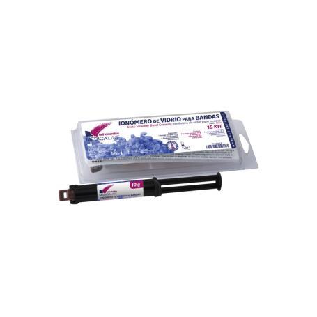 CEMENTO PARA BANDAS AZUL. JERINGA. 10 GR
