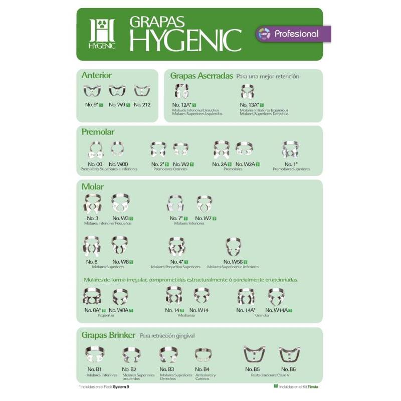 CLAMP HYGENIC CON ALAS KIT 9 UDS.