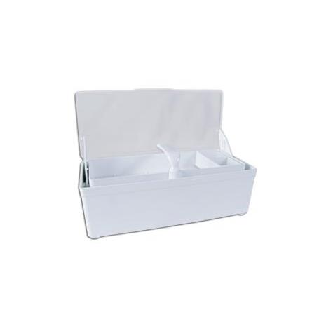 CUBETA GERMICIDA CON TAPA  1,5 L.