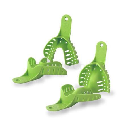 CUBETAS DE PLASTICO SURTIDAS VERDES 70 UDS.