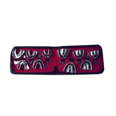 CUBETAS METALICAS 10UDS LISAS CON REBORDE G.S