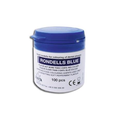 DETECTOR DE PLACA ESPONJAS AZULES 100 UDS.