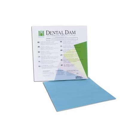 DIQUE DE GOMA MEDIO VERDE HYGENIC 36 UDS.