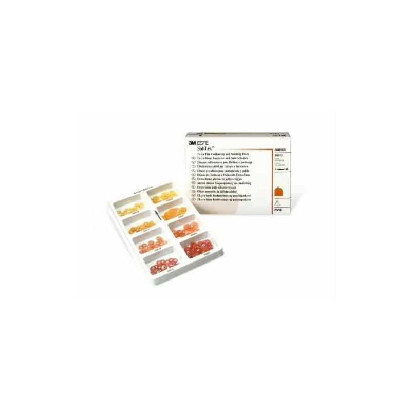DISCOS PULIR POP-ON XT 2380 SOF-LEX KIT