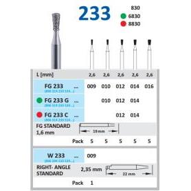 FRESA  FG 6830-010 DIAMANTE HORICO GERMANY 5 UDS. FG233G-010