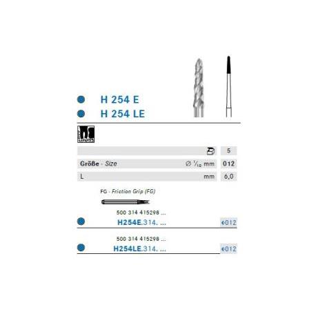 FRESA CIRUGIA FG H254LE-012 TUNGSTENO KOMET 5 UDS
