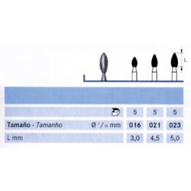 FRESA FG 368 DIAMANTE KOMET 5 UDS.