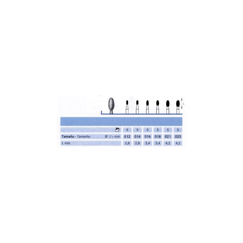 FRESA FG 379-023 DIAMANTE KOMET 5 UDS.