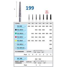 FRESA FG 5850-016 DIAMANTE HORICO GERMANY 5 UDS. FG199X-016