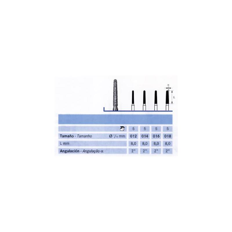FRESA FG 5856  DIAMANTE KOMET 5 UDS.