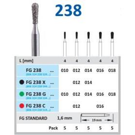 FRESA FG 6830RL  DIAMANTE HORICO GERMANY 5 UDS.
