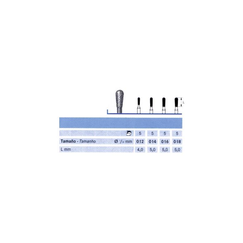 FRESA FG 6830RL DIAMANTE KOMET 5 UDS.