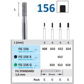 FRESA FG 6835KR-014 DIAMANTE HORICO GERMANY 5 UDS. FG156G-014 G-Verde