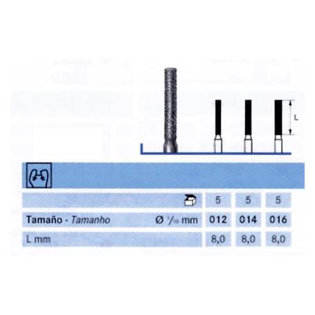 FRESA FG 6837-016 DIAMANTE KOMET 5 UDS. G-Verde