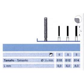 FRESA FG 6837KR-014 DIAMANTE KOMET 5 UDS G-Verde