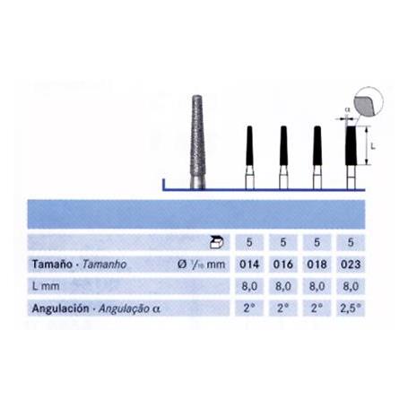 FRESA FG 6847-012 DIAMANTE KOMET UDS G-Verde