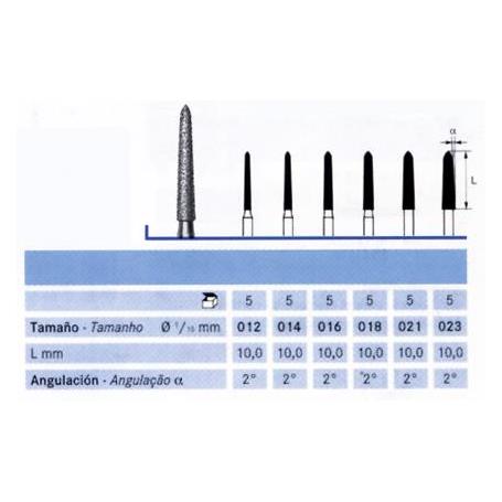 FRESA FG 6879K DIAMANTE KOMET 5 UDS.