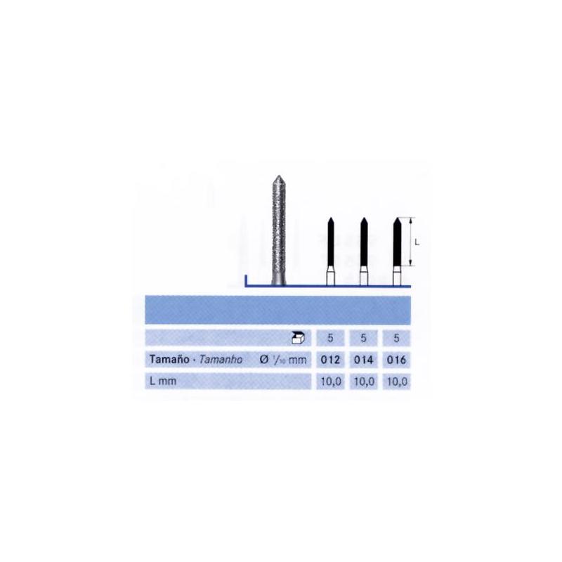 FRESA FG 6886-014 DIAMANTE KOMET 5 UDS. G-Verde