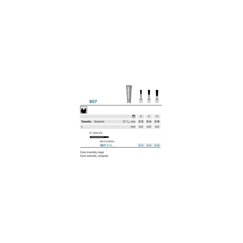FRESA FG 807 DIAMANTE HORICO GERMANY 5 UDS