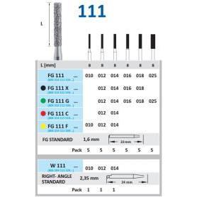 FRESA FG 837- DIAMANTE HORICO GERMANY 5 UDS.