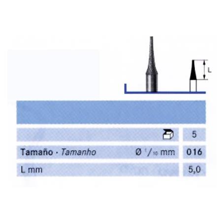 FRESA FG 8392-016 DIAMANTE KOMET 5 UDS. M-Sin aro