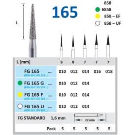 FRESA FG 858EF-014 DIAMANTE HORICO GERMANY 5 UDS. FG165F-014