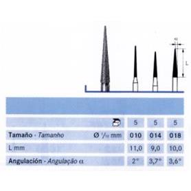FRESA FG 859- DIAMANTE KOMET 5 UDS.
