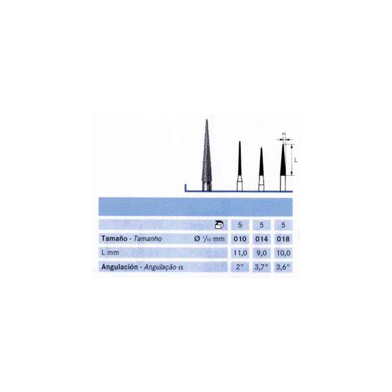 FRESA FG 859EF DIAMANTE KOMET 5 UDS.