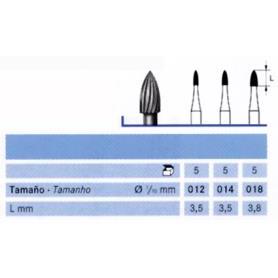FRESA FG H390-314-016 TUNGSTENO KOMET
