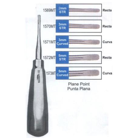 LUXADOR RECTO 3MM PUNTA PLANA