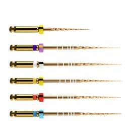 LIMAS TIPO PROTAPER GOLD MCONIC FLEX 21MM. 6 UDS