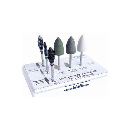 KIT DE AJUSTE DE PROTESIS DENTALES DA2 6 UDS