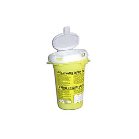 CONTENEDOR MATERIAL DESECHABLE  + TAPA 